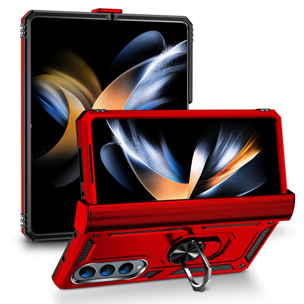 Shockproof Case with Ring Kickstand For Samsung Galaxy Z Fold 4