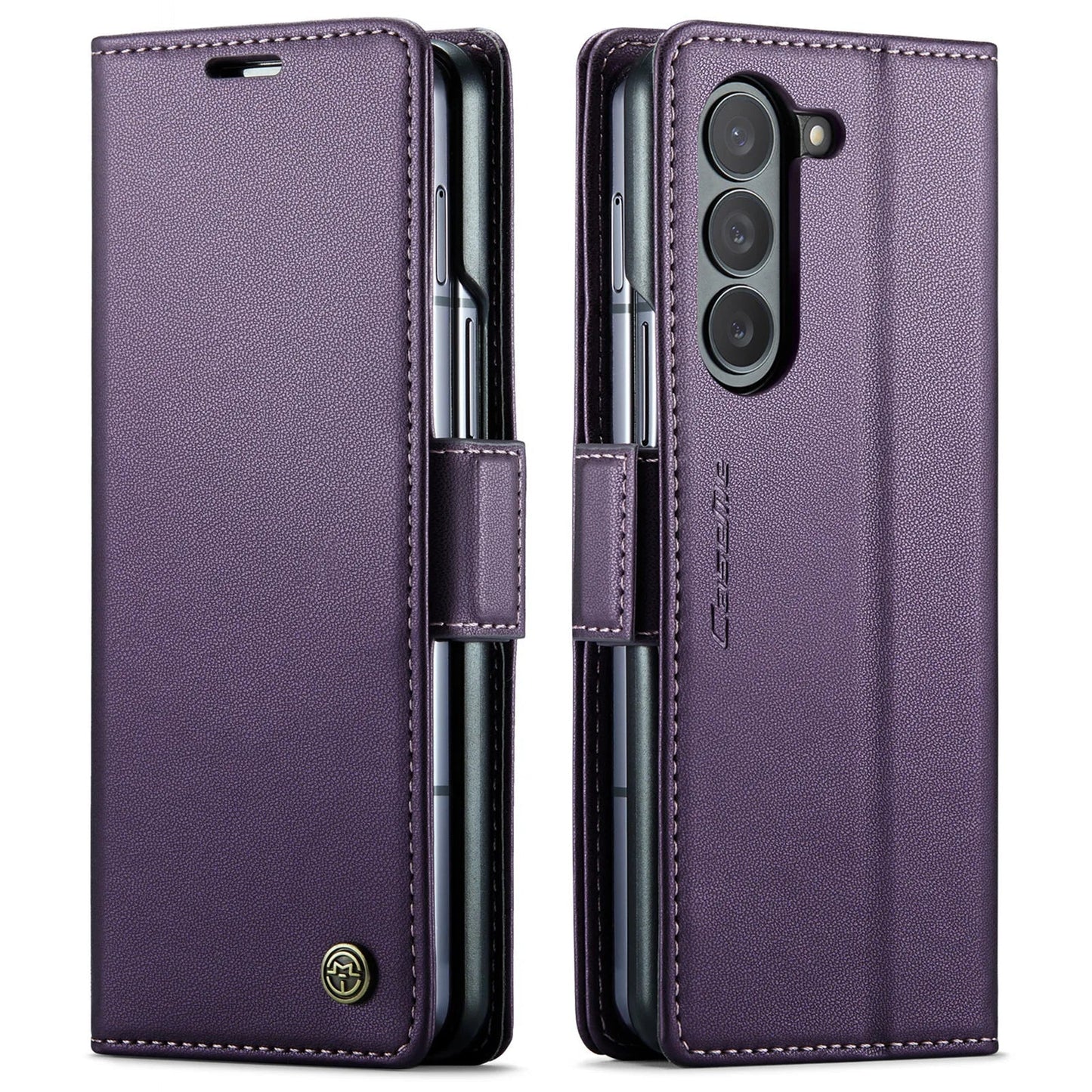 Leather Wallet Case For Galaxy Z Fold