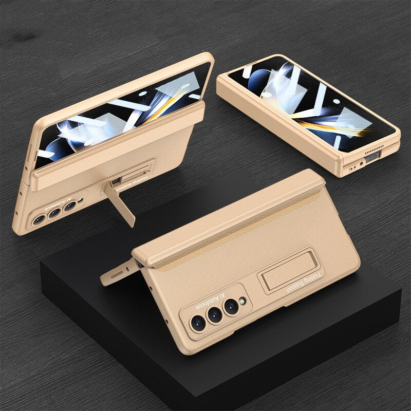 Anti Drop Magnetic case with Kickstand For Samsung Galaxy Z Fold 4