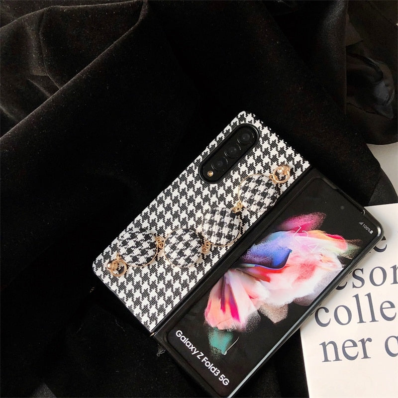 Woman Retro Cover For Samsung Galaxy Z Fold 4