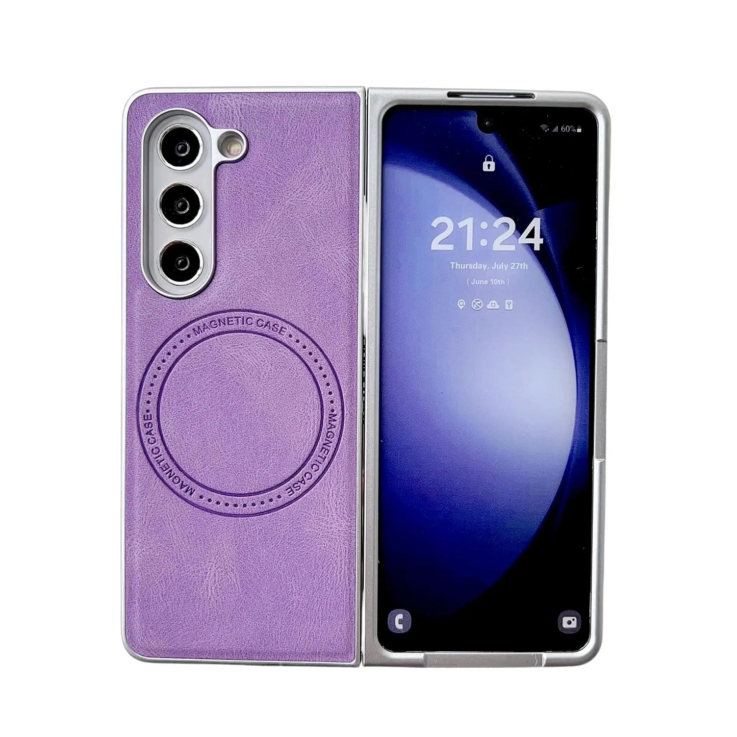 Leather Magnetic Case For Samsung Galaxy Z Fold Series