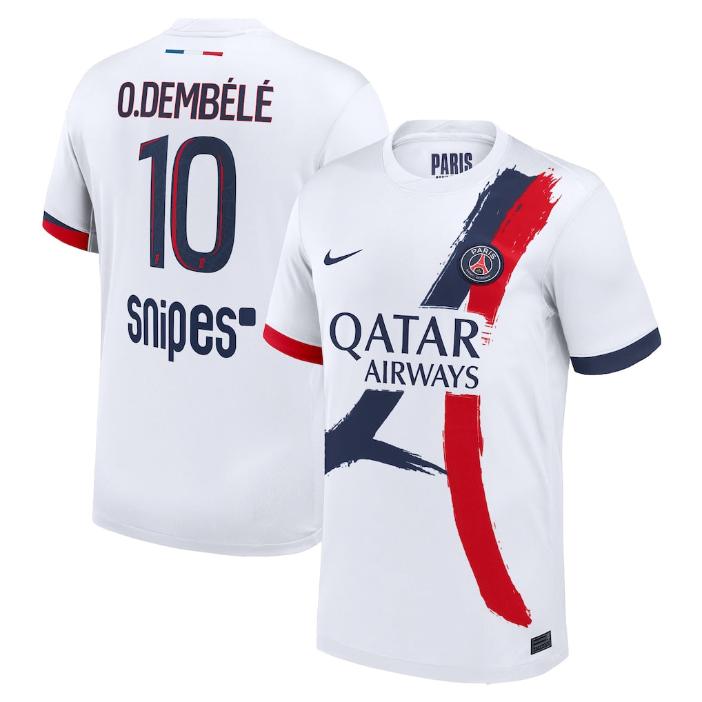 PSG Stadium Away Jersey 25/26 – O. Dembélé #10