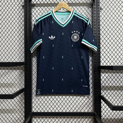 Germany Retro Navy Jersey – Four-Star Heritage Edition