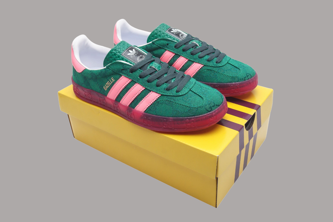 Gazelle Retro G-Pink & Green Limited Edition