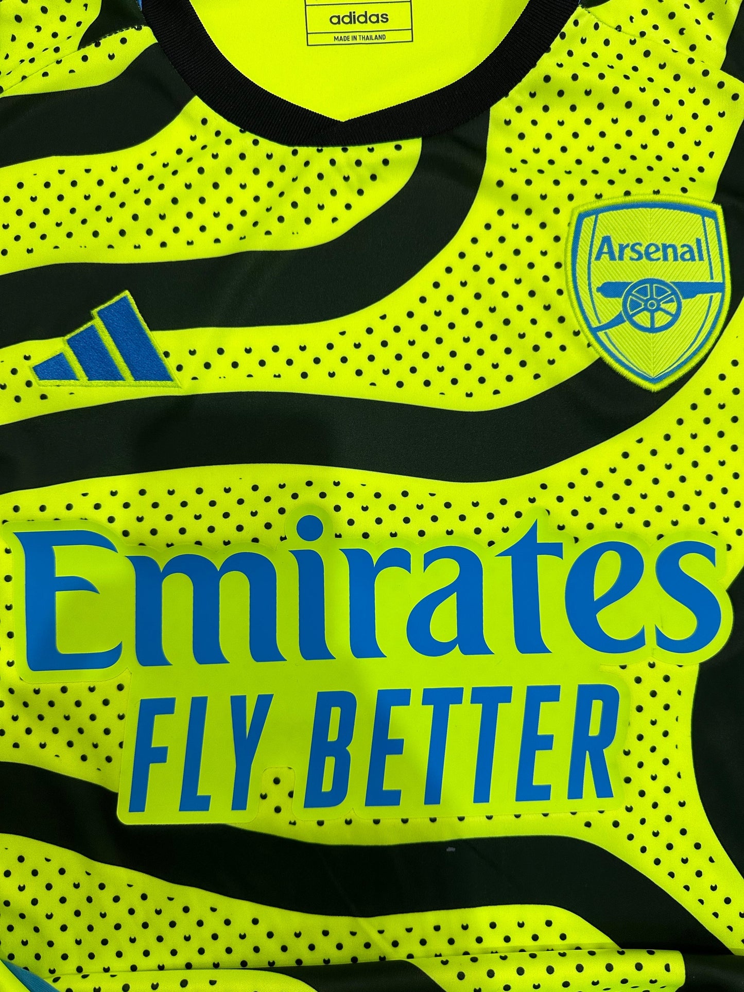 Arsenal Third Kit 2023/24 – Neon Shock Edition