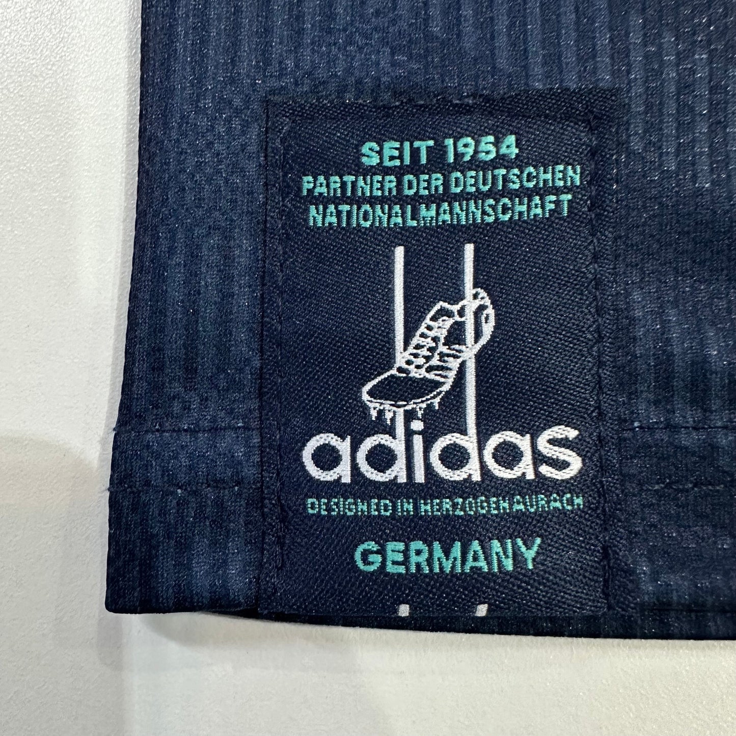 Germany Retro Navy Jersey – Four-Star Heritage Edition