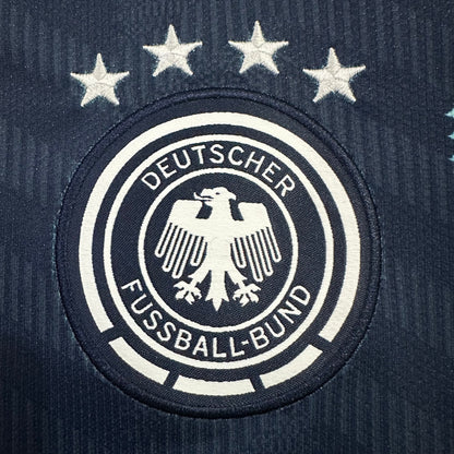 Germany Retro Navy Jersey – Four-Star Heritage Edition