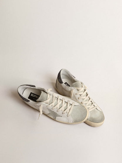 Low Baskets – Grey Star & Dark Glitter Heel Edition