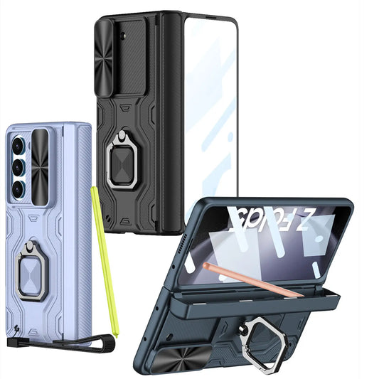 Full Protection Case with Pen Holder & Stand for Galaxy Z Fold Series