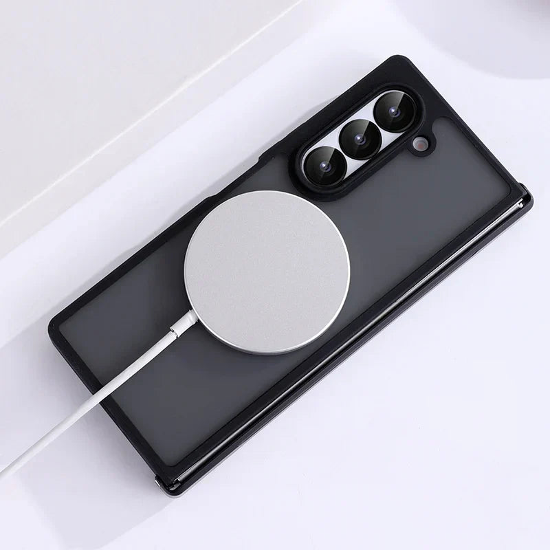 Black Magnetic Wireless Charging Case