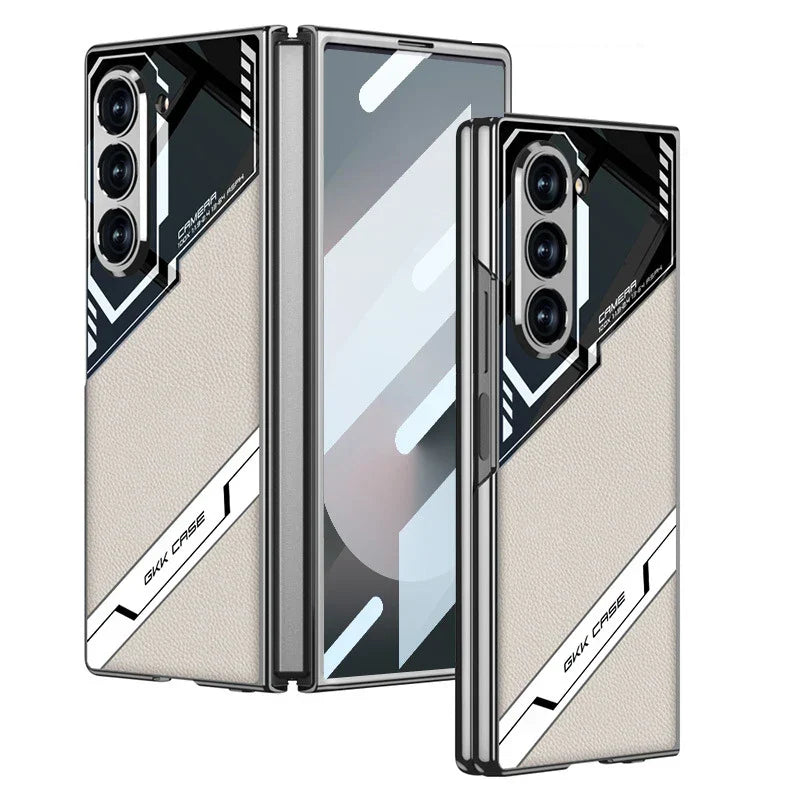 Full Protection Leather Case For Samsung Galaxy Z Fold 6