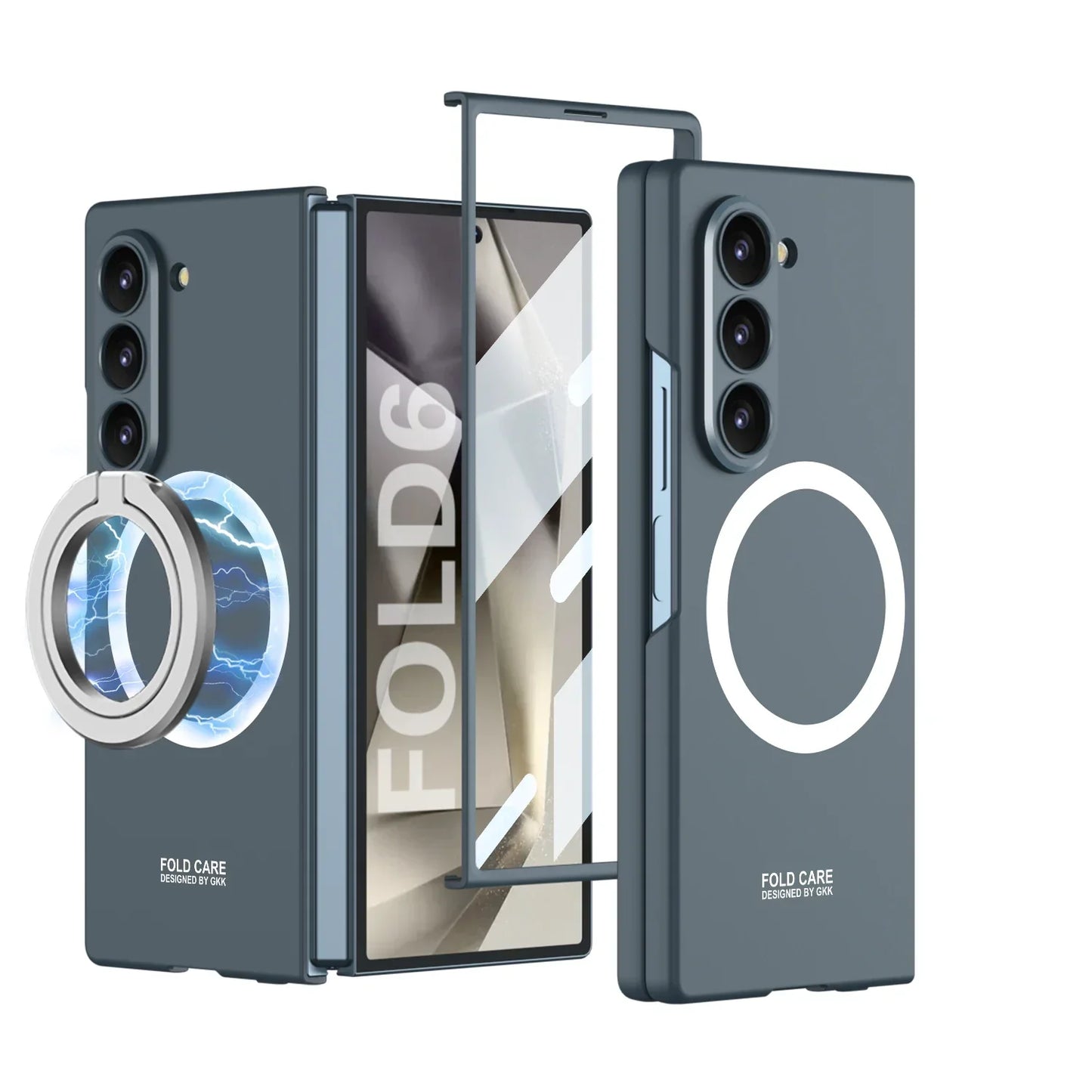 Full Protection Magnetic Case For Samsung Galaxy Z Fold 6