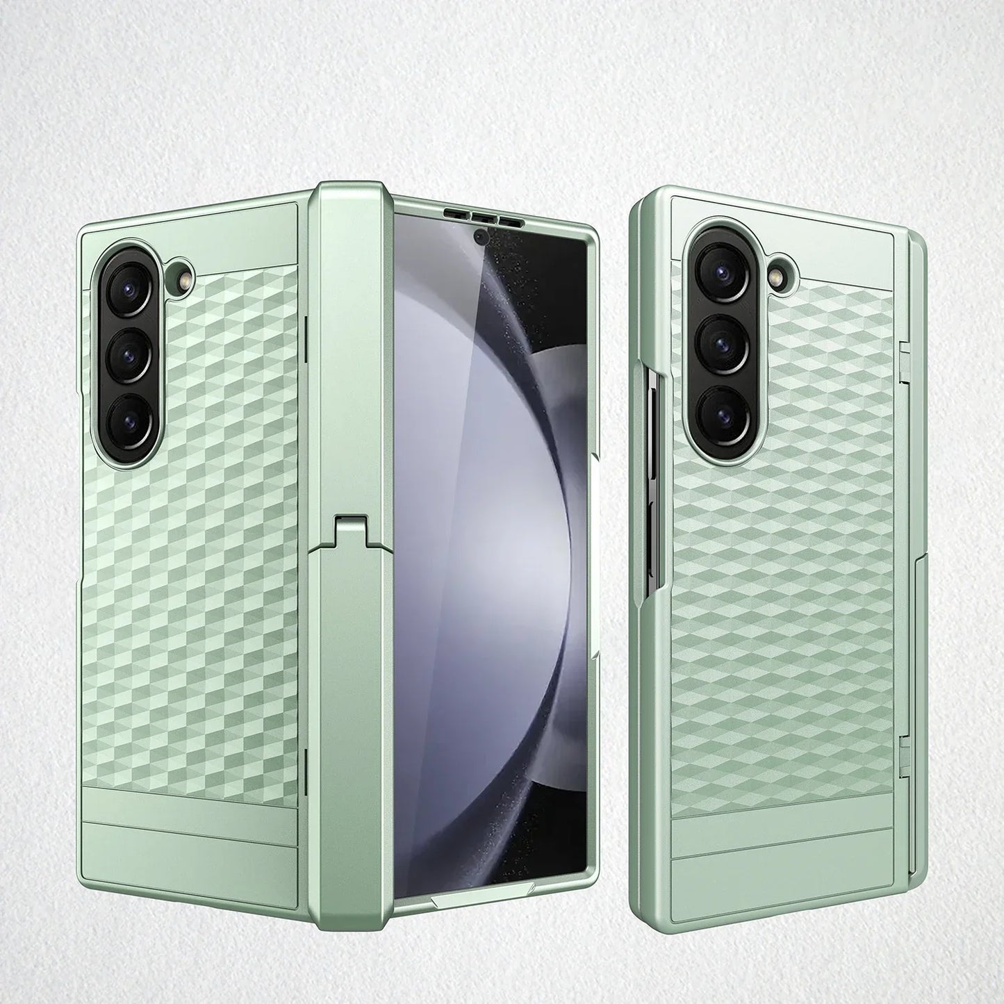 Full Protection Case with Invisible Bracket For Samsung Galaxy Z Fold 6