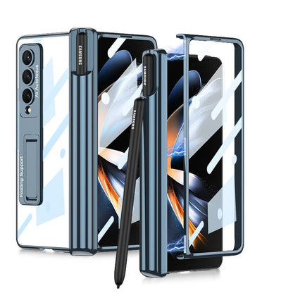 Transparent Case with Pen Holder For Samsung Galaxy Z Fold 4