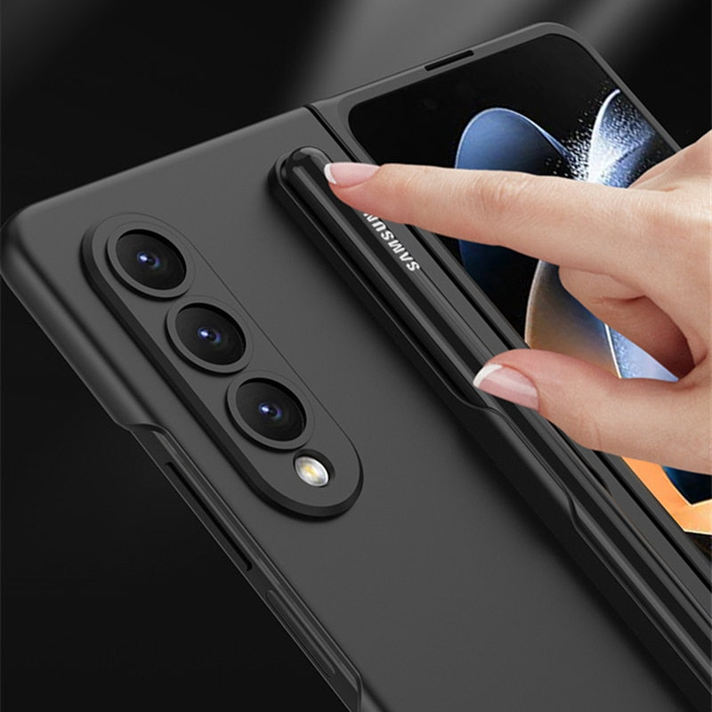 Ultra Thin Case With Pen Slot For Samsung Galaxy Z Fold 4