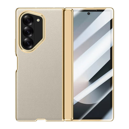 Full Protection Leather Case For Samsung Galaxy Z Fold 6