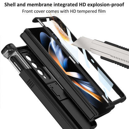 Magnetic Case with Kickstand & Pen Holder For Galaxy Z Fold 4