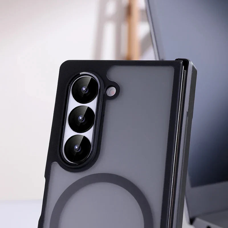 Black Magnetic Wireless Charging Case