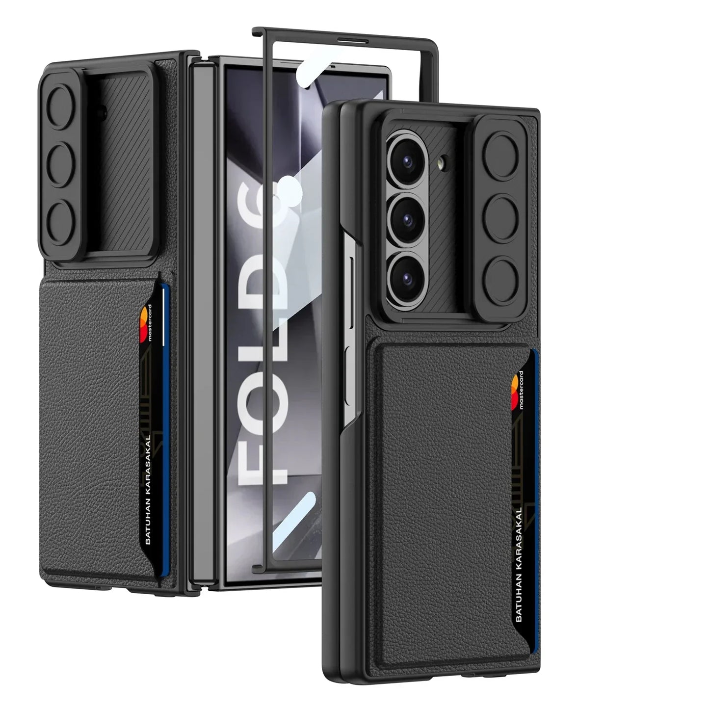 Shockproof Case with Card Slot for Samsung Galaxy Z Fold 6