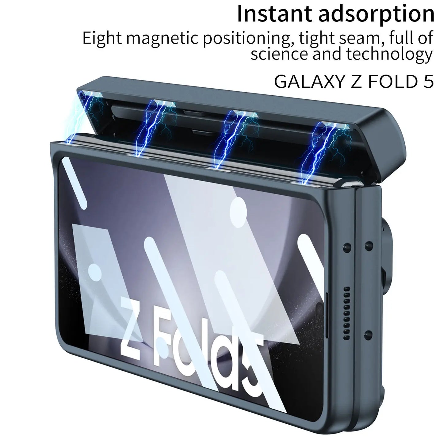 Full Protection Case with Pen Holder & Stand for Galaxy Z Fold Series