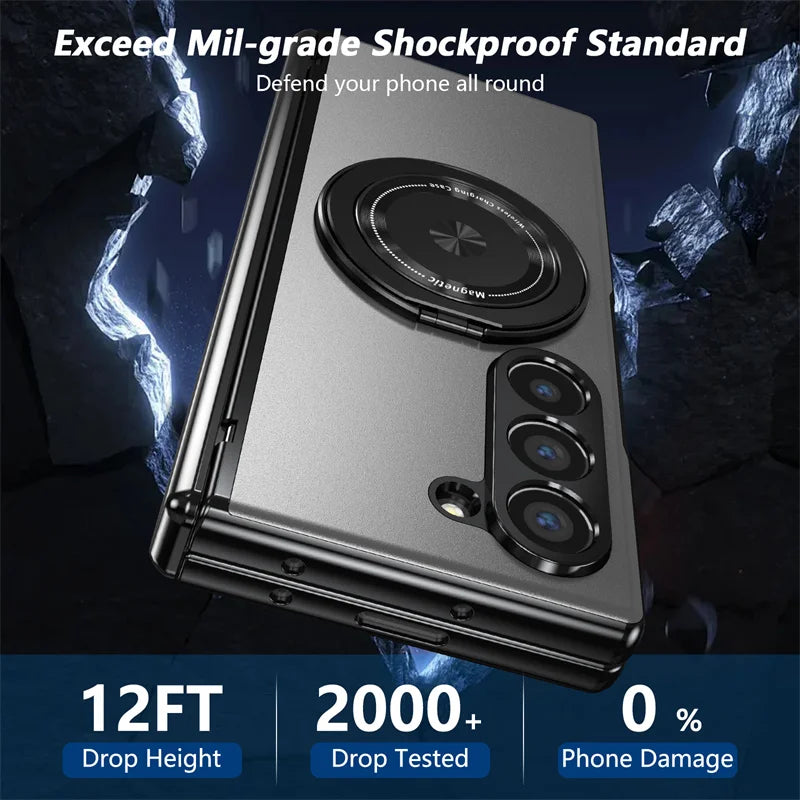 Magnetic Armor Case with Stand