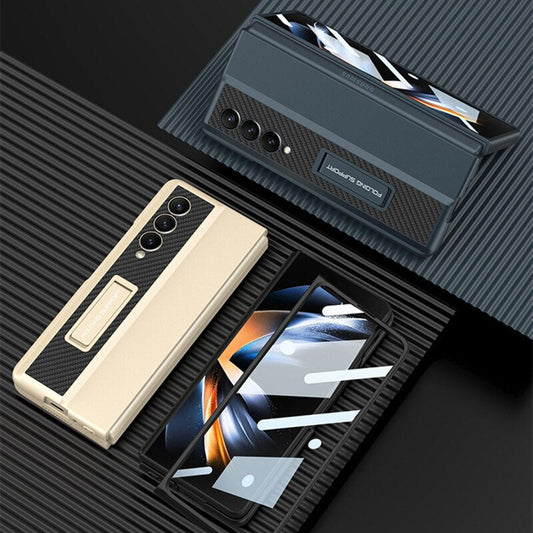 Slim Standing Case with Front Film for Samsung Galaxy Z Fold 4