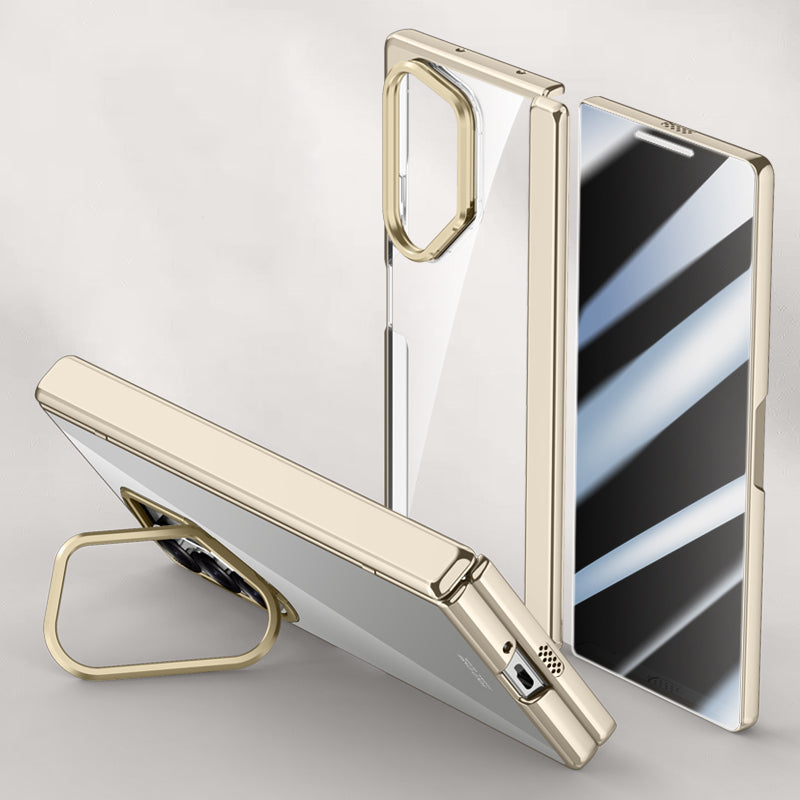 Magnetic Clear Case with Kickstand for Galaxy Z Fold
