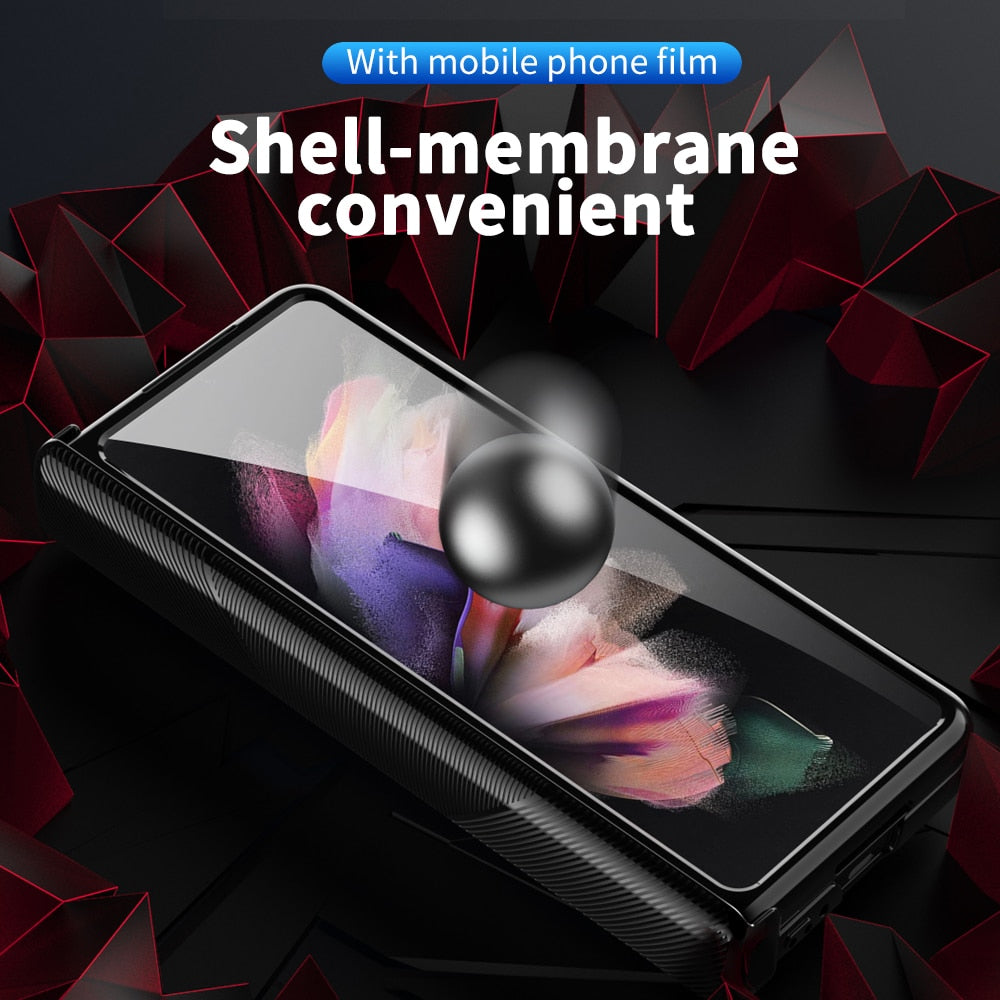 Transparent Case With S Pen For Samsung Galaxy Z Fold 4