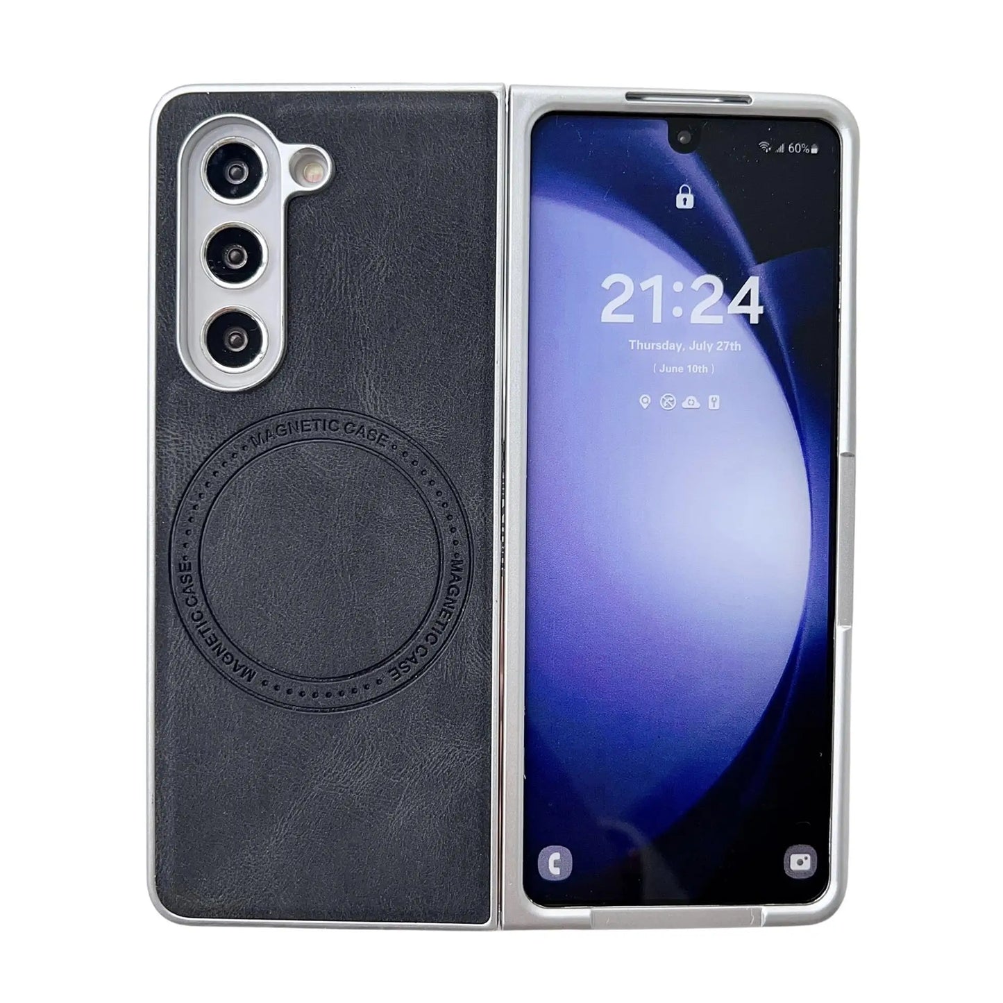 Leather Magnetic Case For Samsung Galaxy Z Fold Series