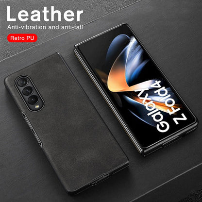 Leather Case For Samsung Galaxy Z Fold 4