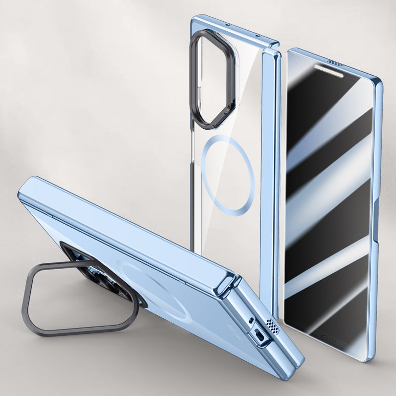 Magnetic Clear Case with Kickstand for Galaxy Z Fold