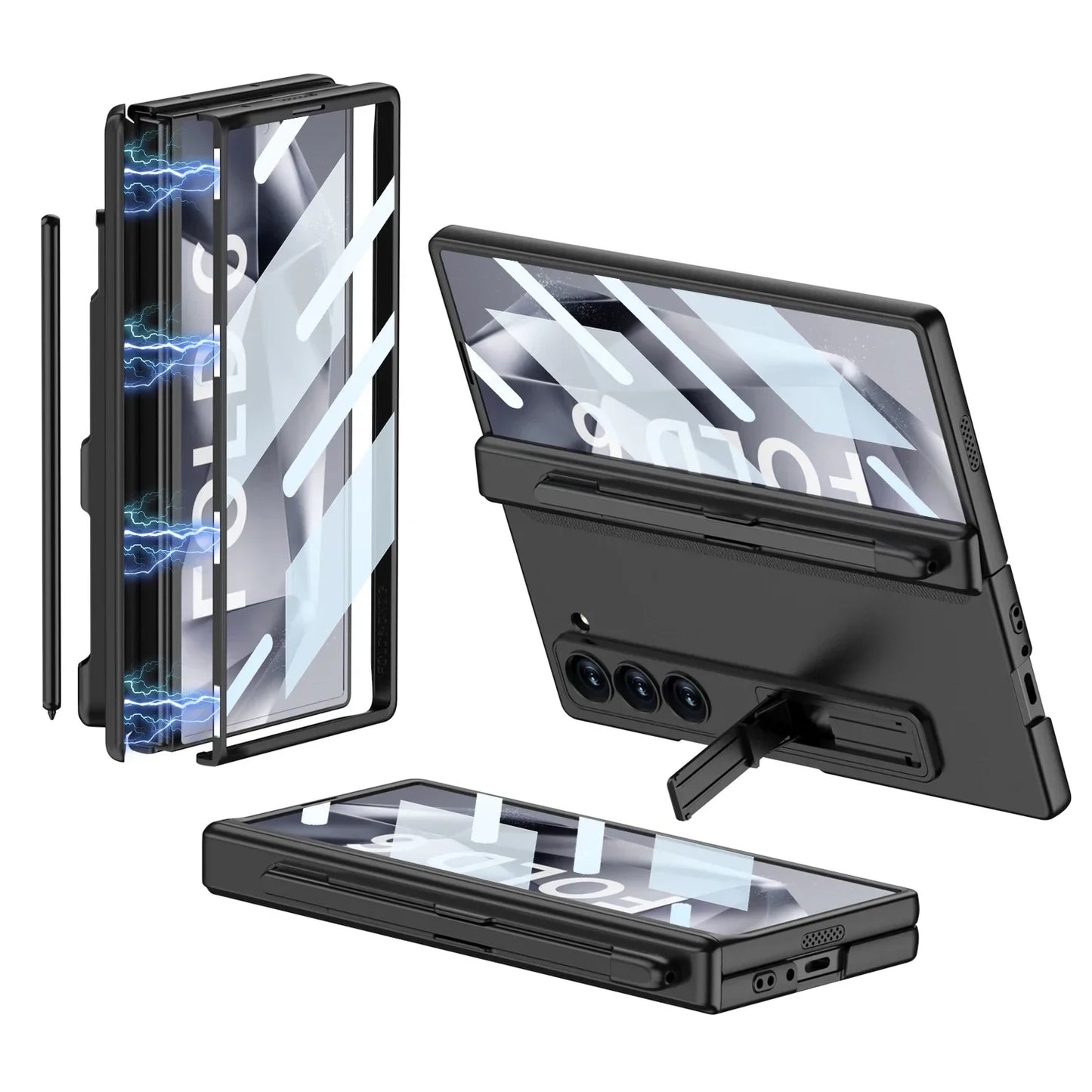 Shockproof Case with Hinge Protection & Pen Slot For Samsung Galaxy Z Fold 6