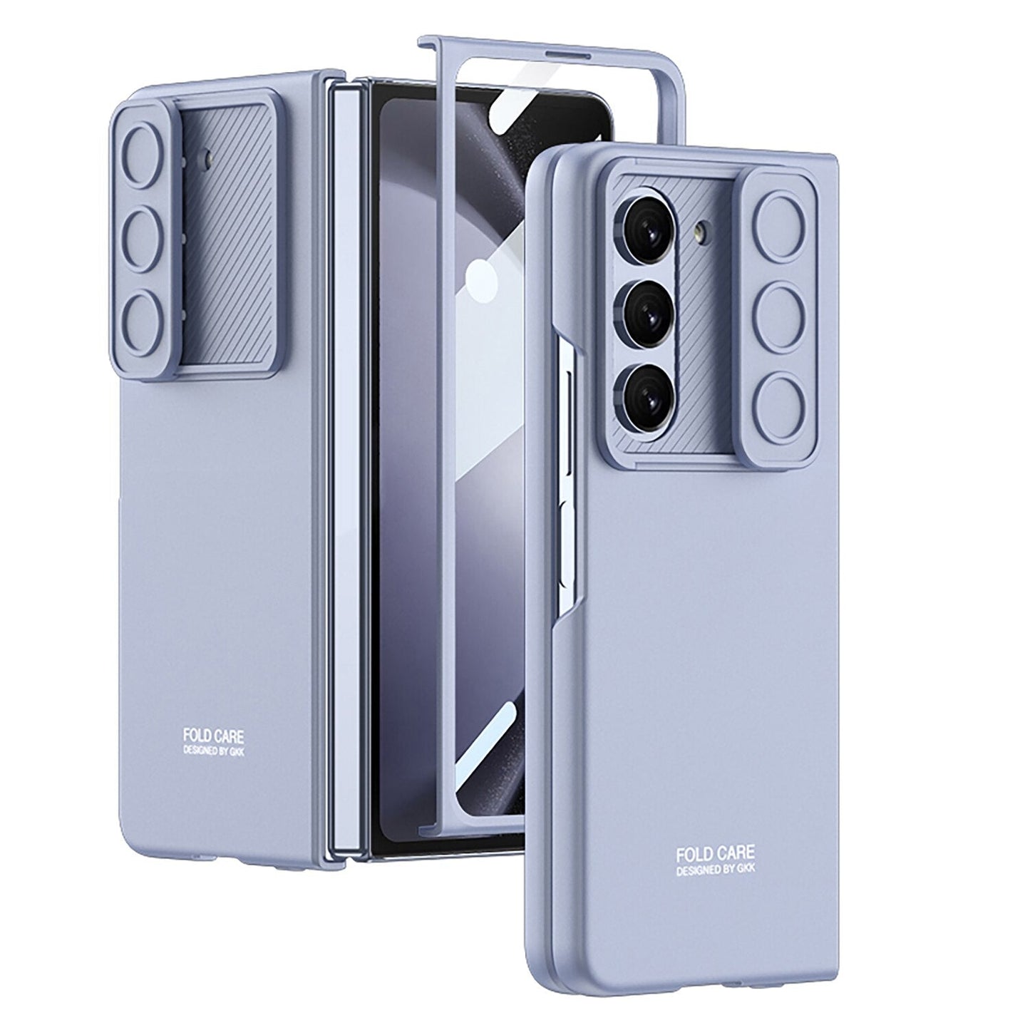 Slim Shockproof Case with Slide Camera Protector for Samsung Galaxy Z Fold 5