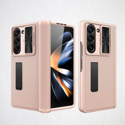 Shockproof Matte Case with Bracket For Samsung Galaxy Z Fold 5