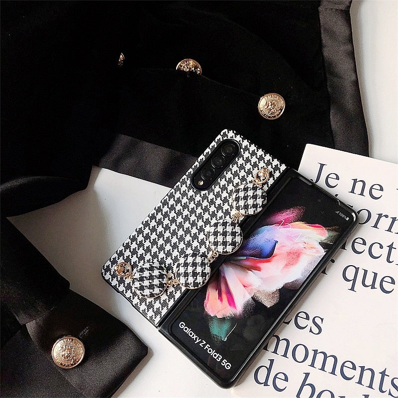 Woman Retro  Cover For Samsung Galaxy Z Fold 4