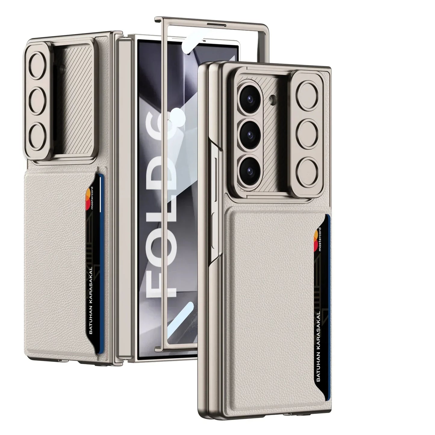 Shockproof Case with Card Slot for Samsung Galaxy Z Fold 6