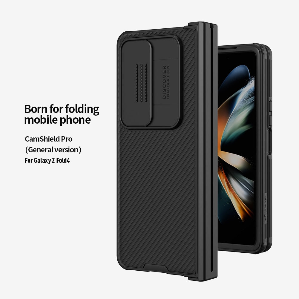 Case with Camera Protection Slide for Samsung Galaxy Z Fold 4