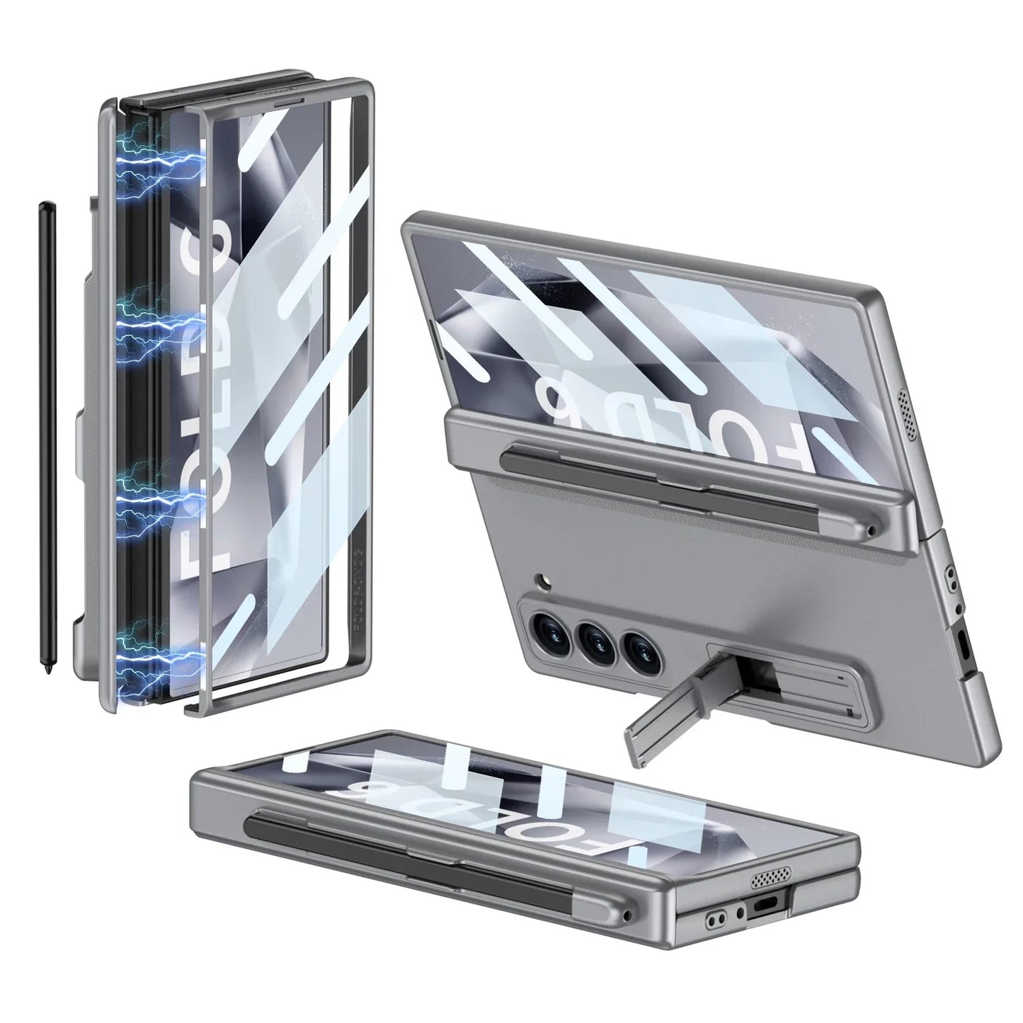 Shockproof Case with Hinge Protection & Pen Slot For Samsung Galaxy Z Fold 6