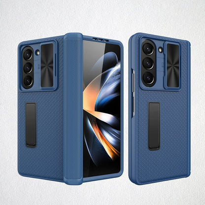 Shockproof Matte Case with Bracket For Samsung Galaxy Z Fold 5