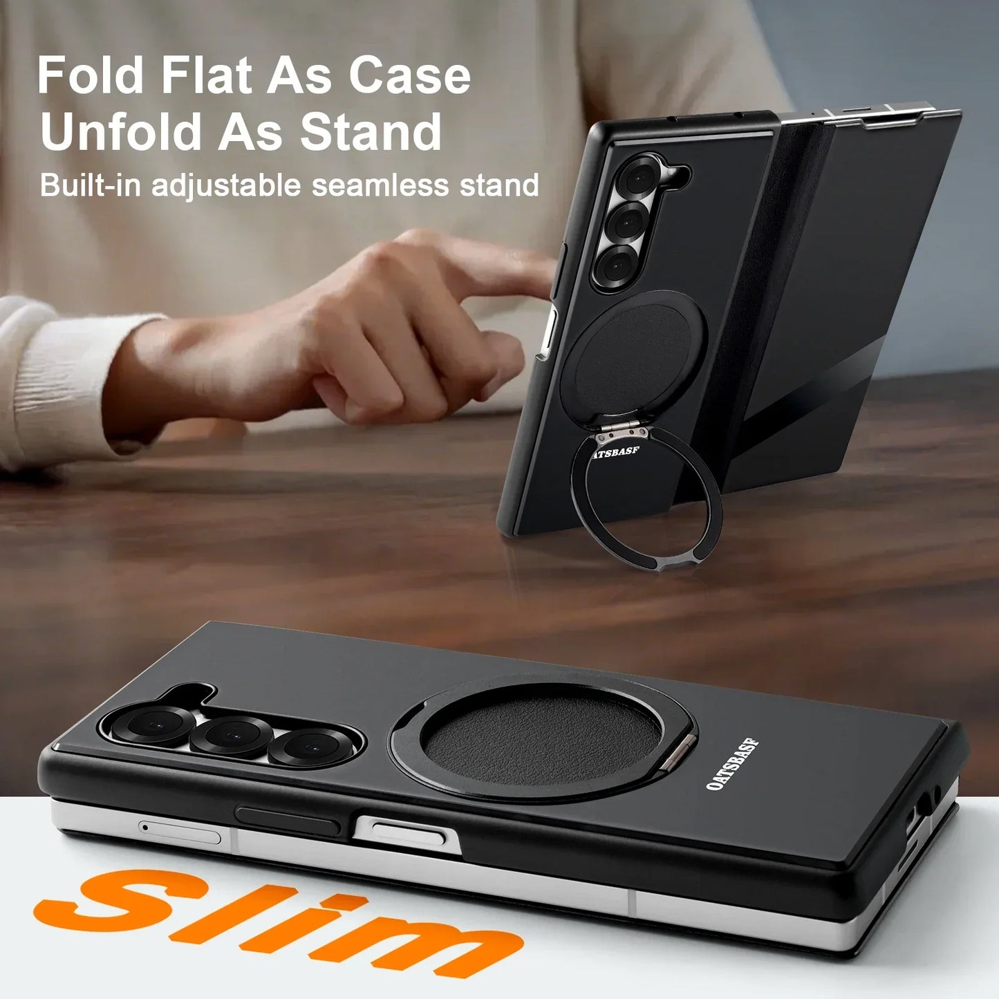 Full Protection Magsafe Case with Stand