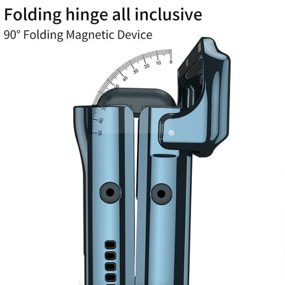 Magnetic Hinge Case with Glass Film Protective for Samsung Galaxy Z Fold 4