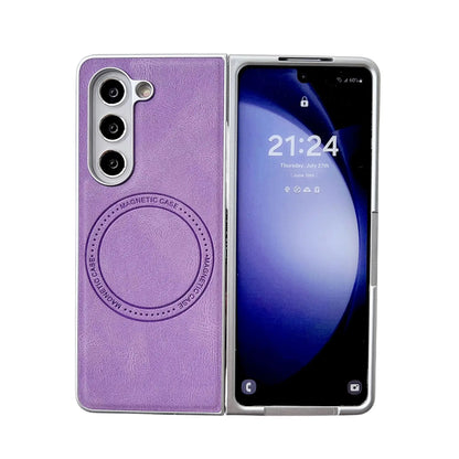 Leather Magnetic Case For Samsung Galaxy Z Fold Series