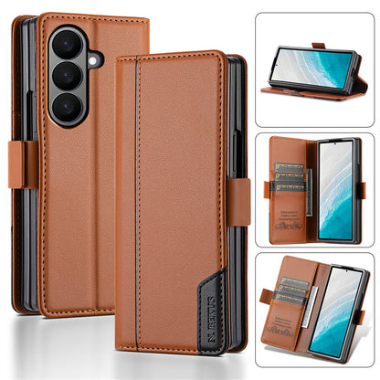 🛡️ Luxury Magnetic PU Leather Wallet Case for Samsung Z Fold 4 / 5 / 6 / 7