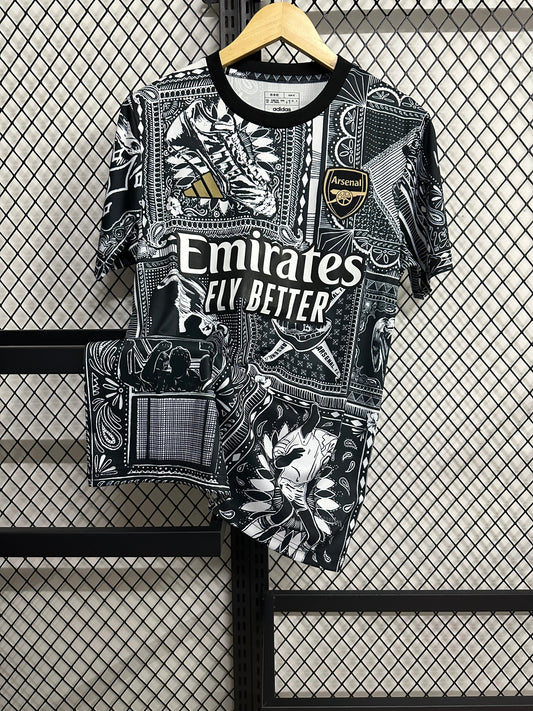 Arsenal Special Edition – Black & White Graphic Jersey