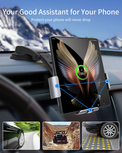 Fast Wireless Car Mount for Galaxy Z Fold Series