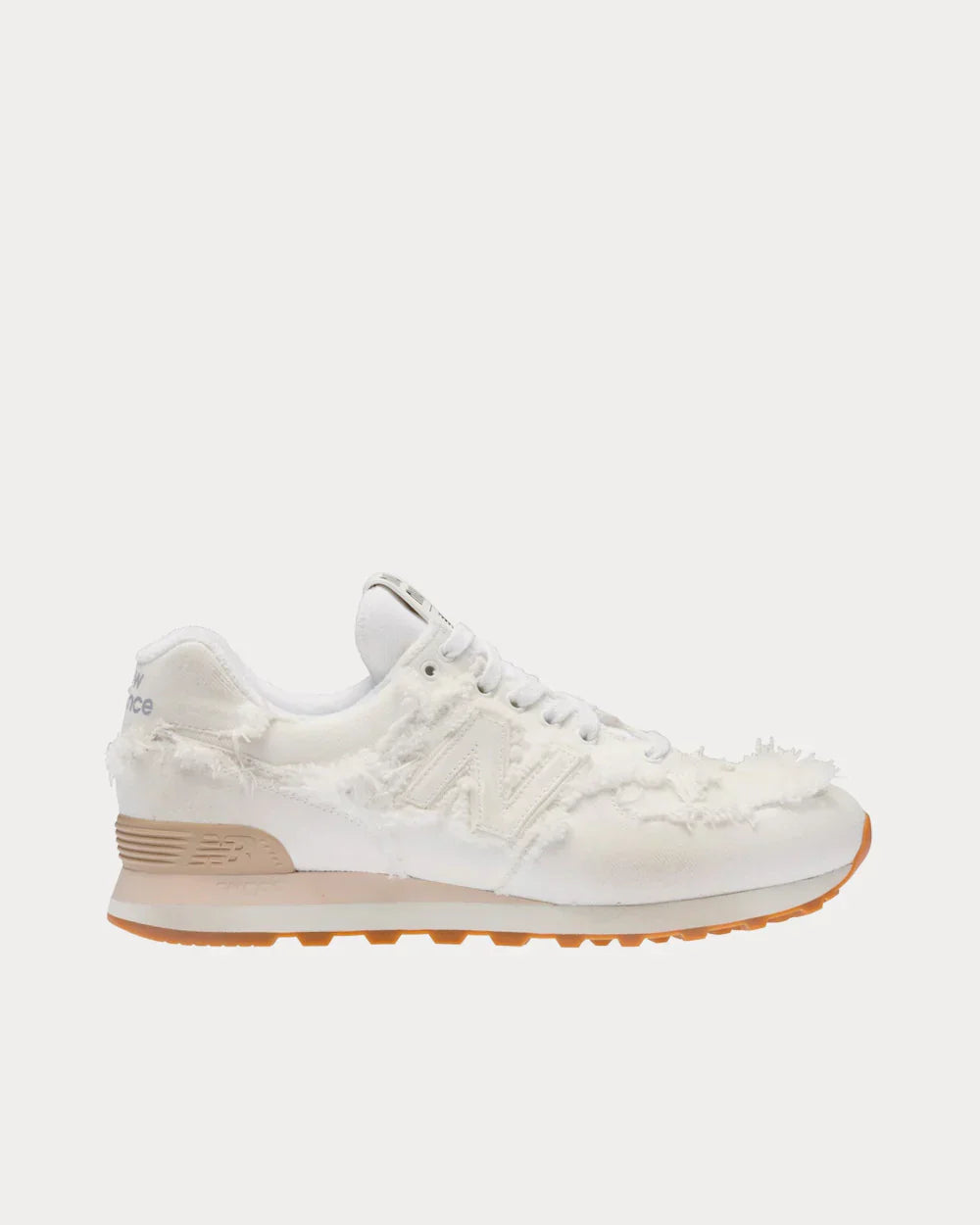 574 SL Low Baskets – White Edition